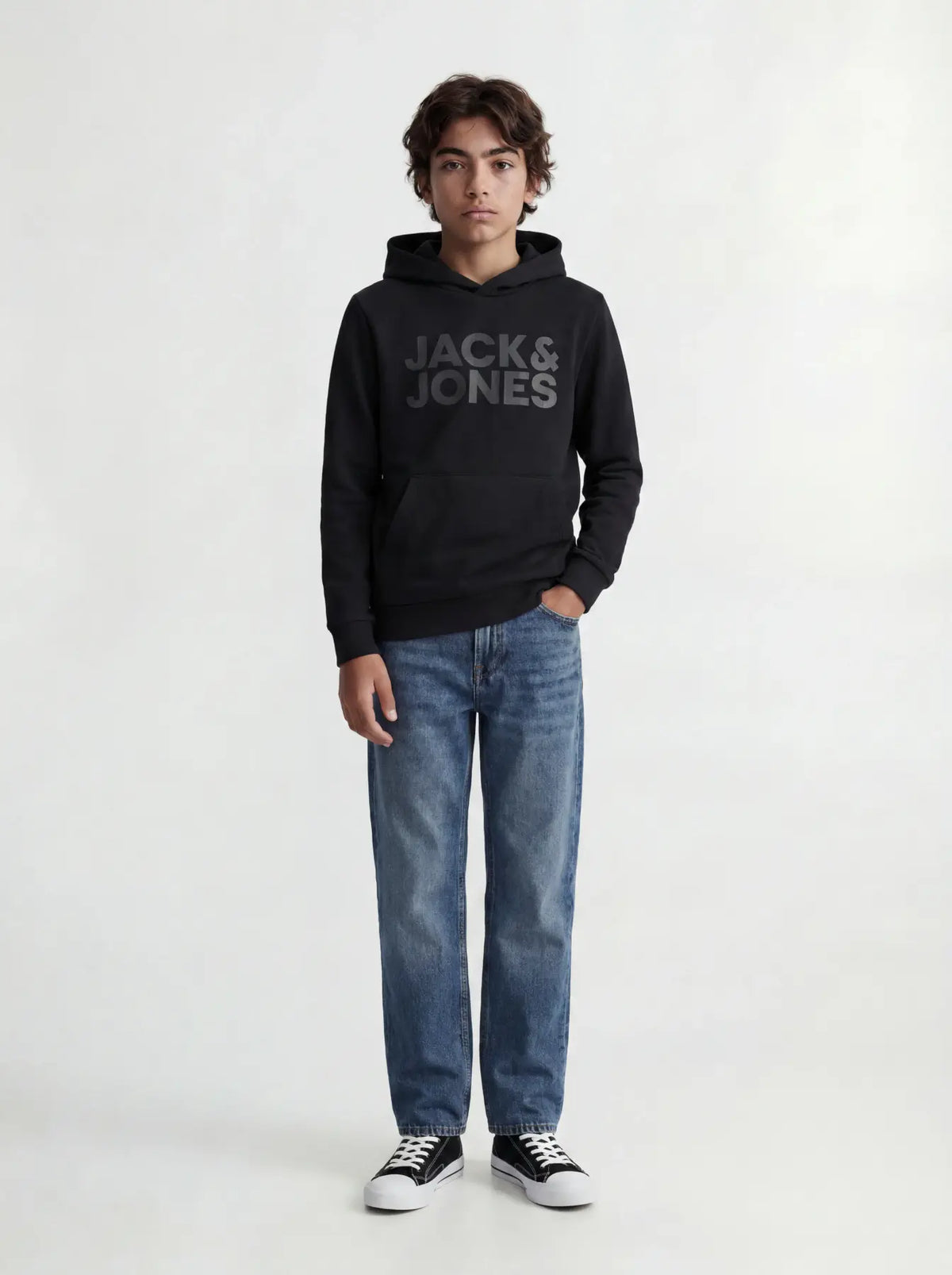 Hoodie JJECORP, black
