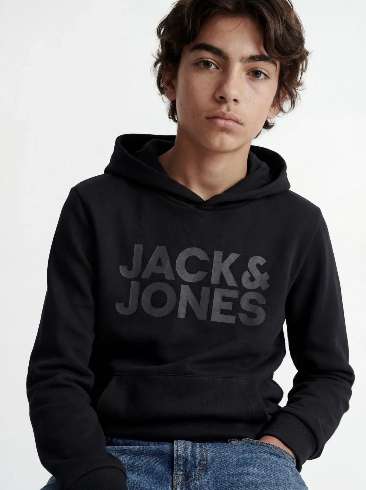 Hoodie JJECORP, black