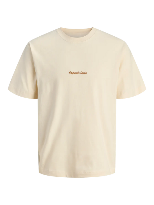 T-shirt JORNORREBRO, antique white
