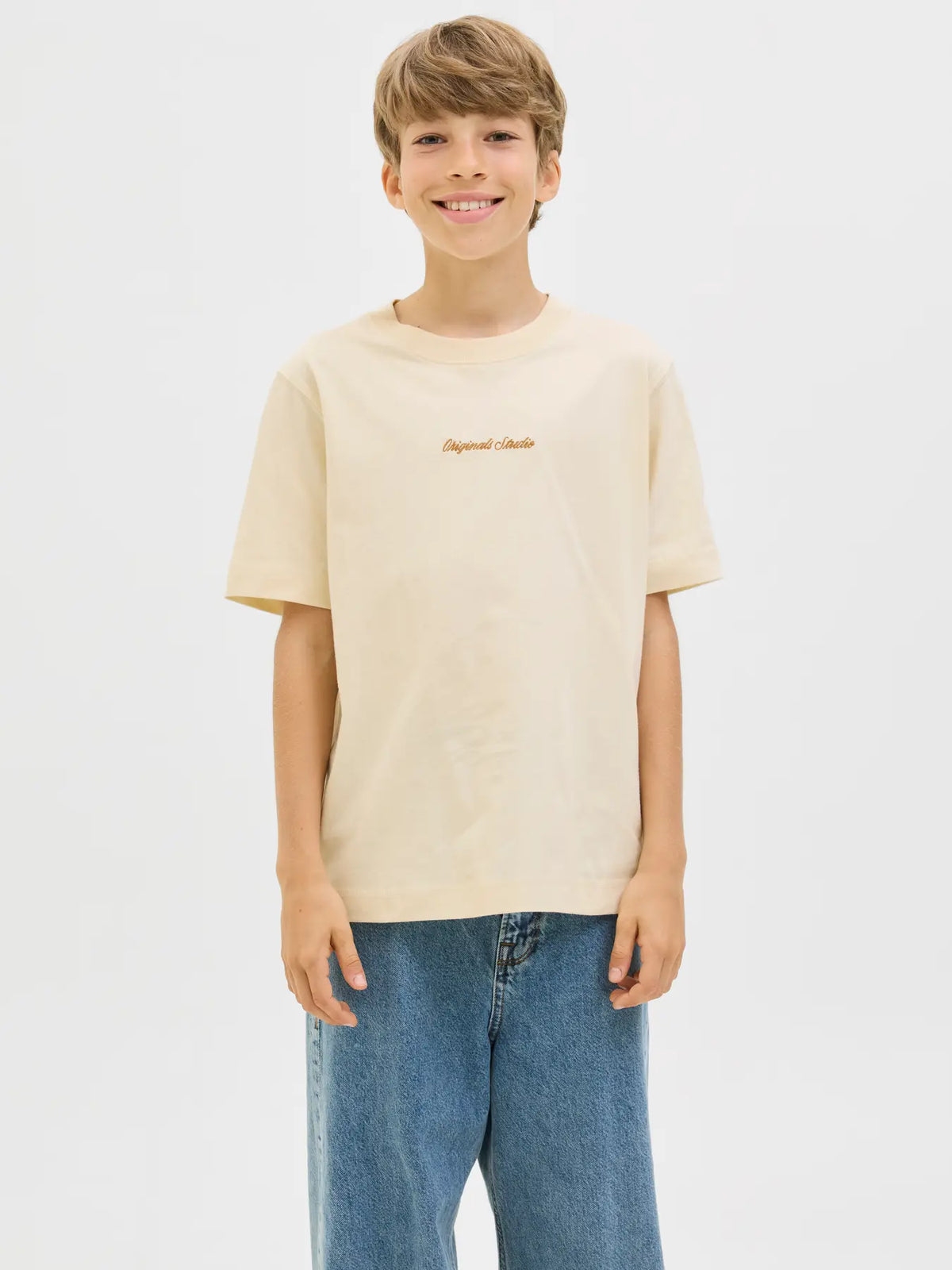 T-shirt JORNORREBRO, antique white