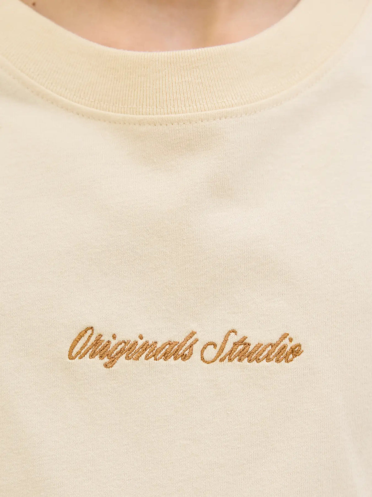 T-shirt JORNORREBRO, antique white