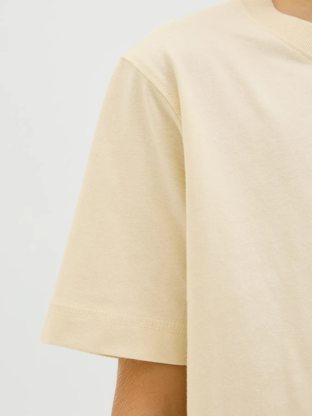 T-shirt JORNORREBRO, antique white
