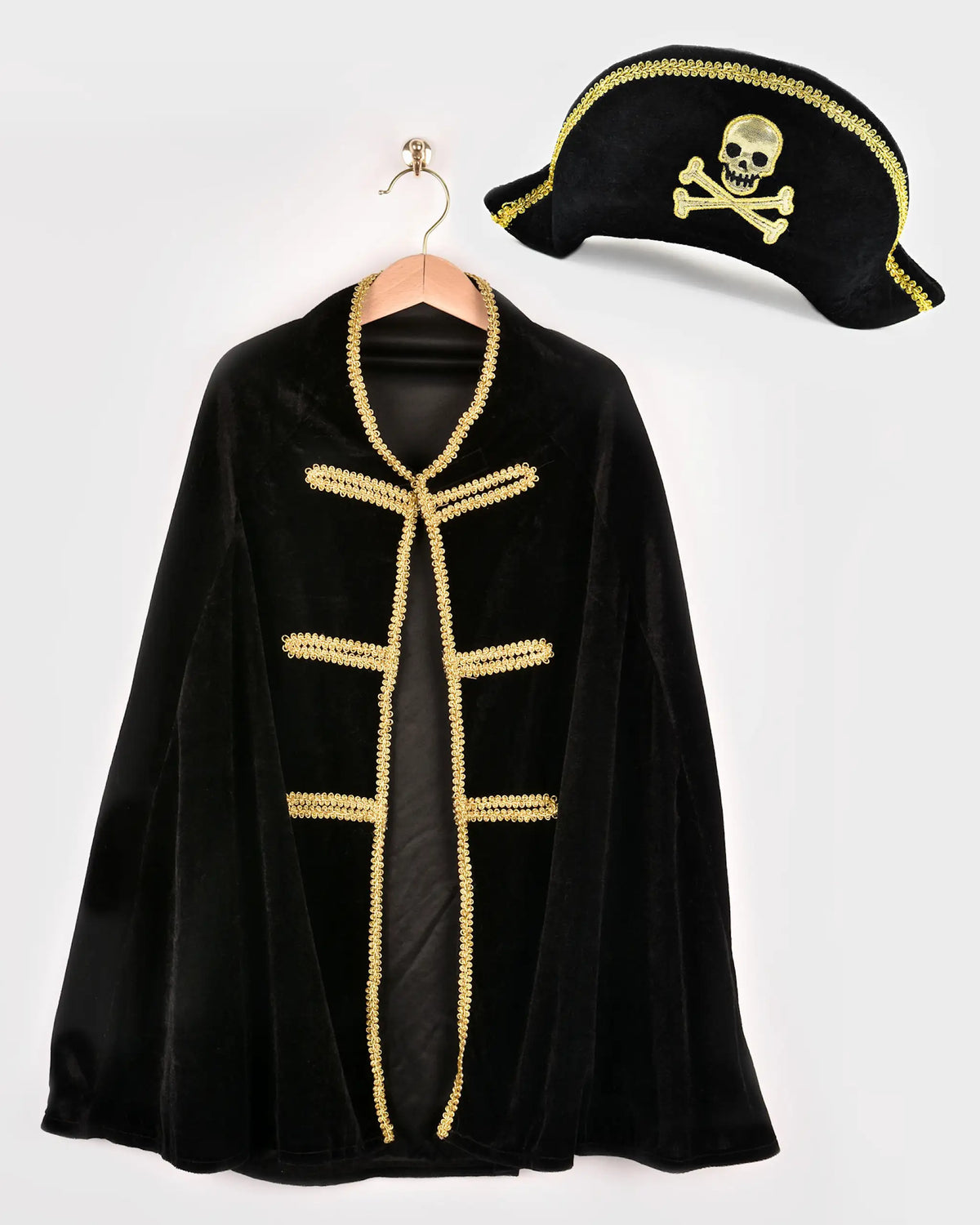 Pirat cape + hatt