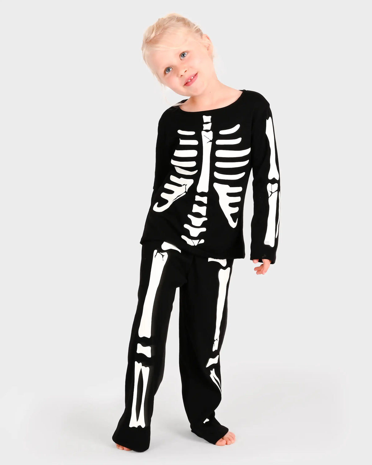 Skelett set, glow in the dark, 4-6 år