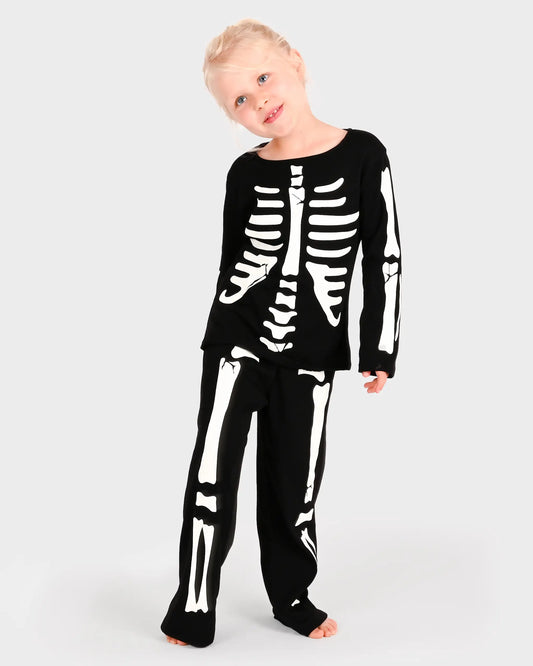 Skelett set, glow in the dark, 4-6 år