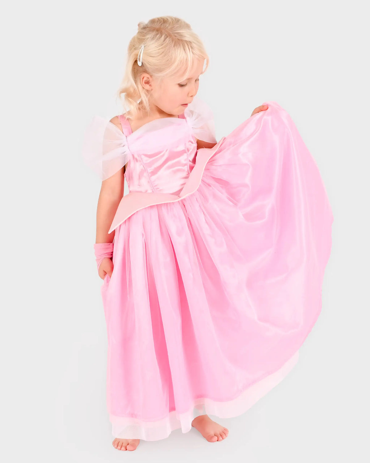 Rosa prinsessklänning