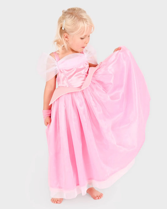 Rosa prinsessklänning