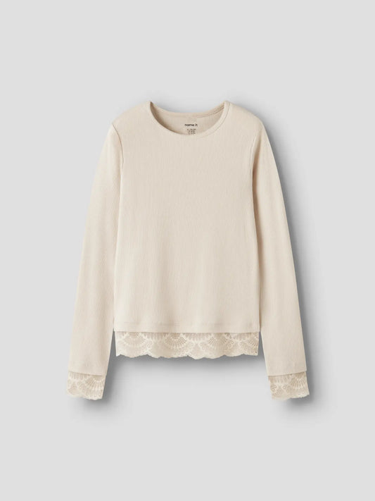 Topp Rosima, beige
