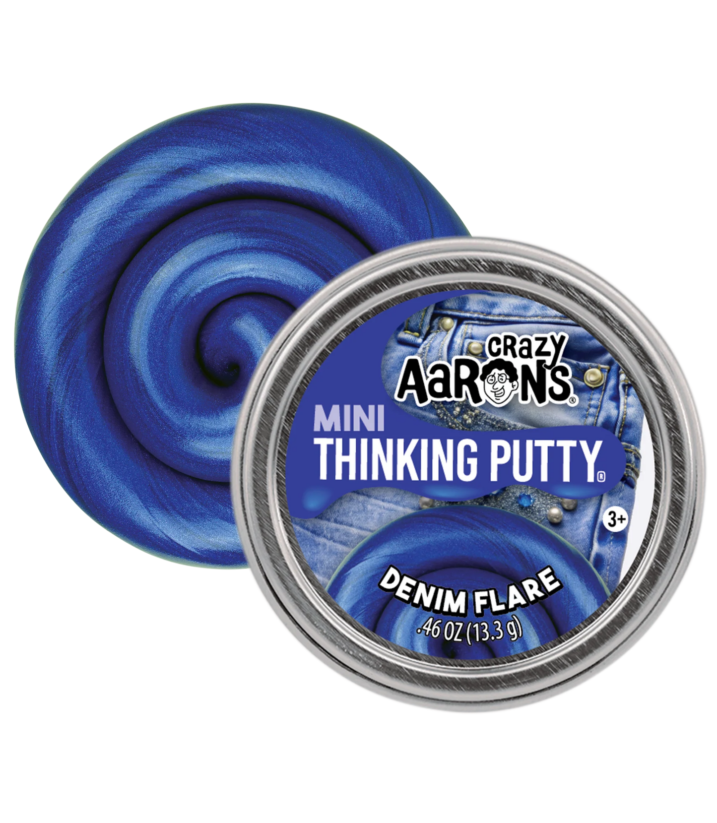 Thinking putty mini, Denim Flare