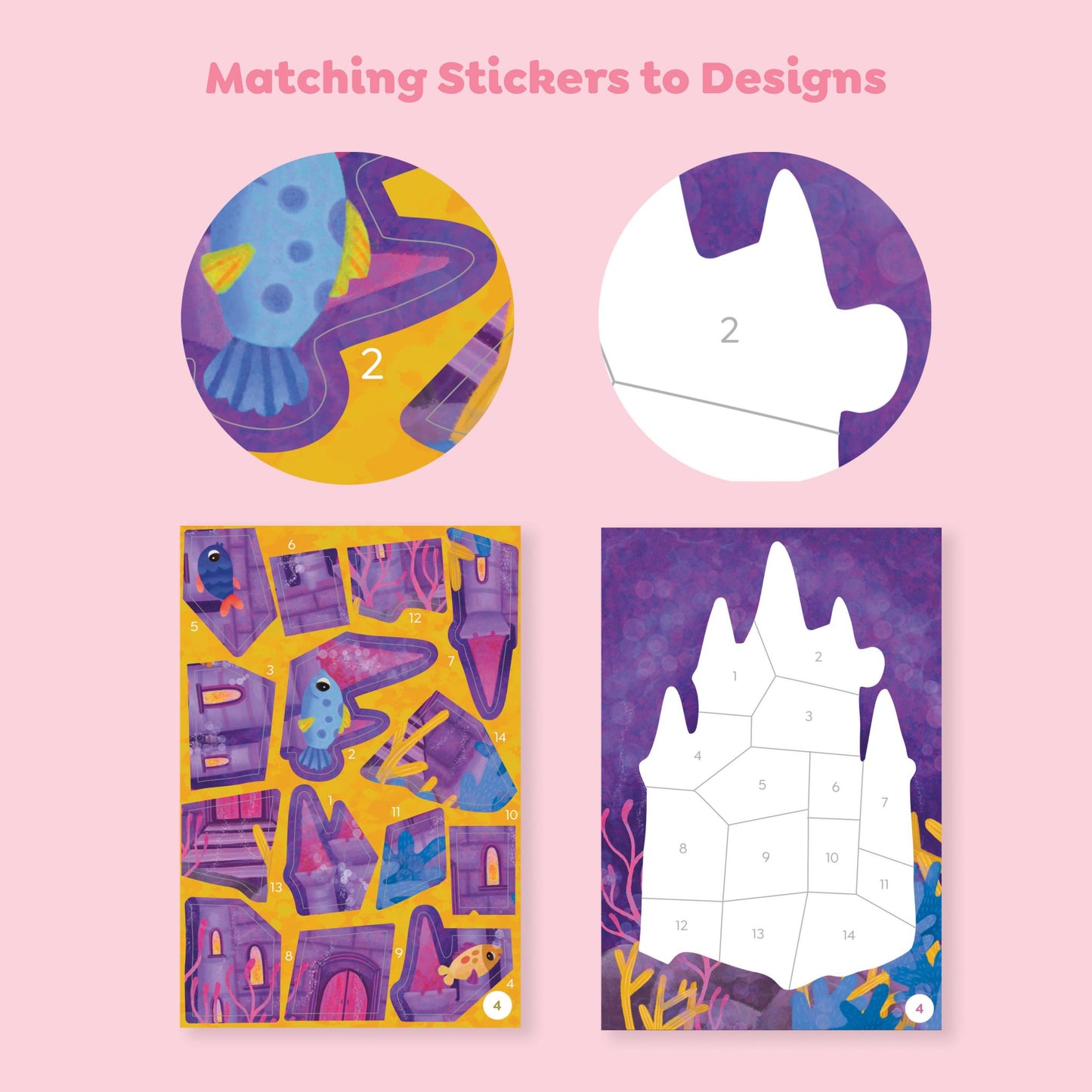Sticker by Numbers, Mermaid friends