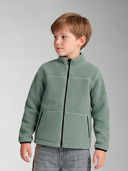 Teddyjacka kids Bulin, grön