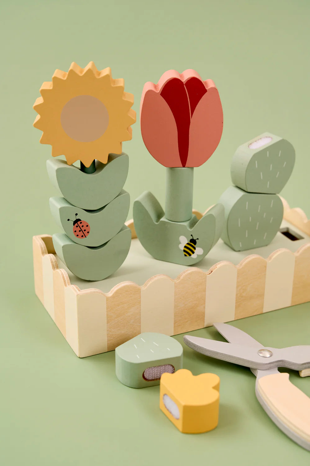 Stapla och beskär blommor