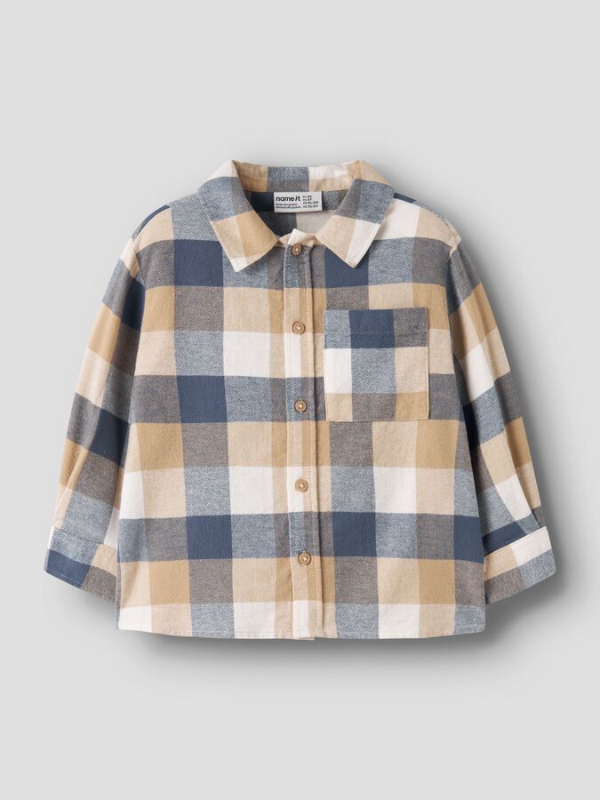 Overshirt Levin, blå