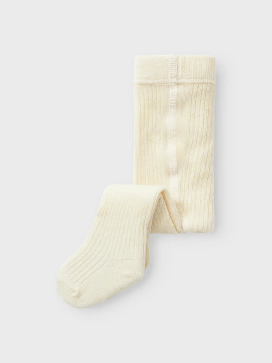 Strumpbyxor off white bebis, ullblandning