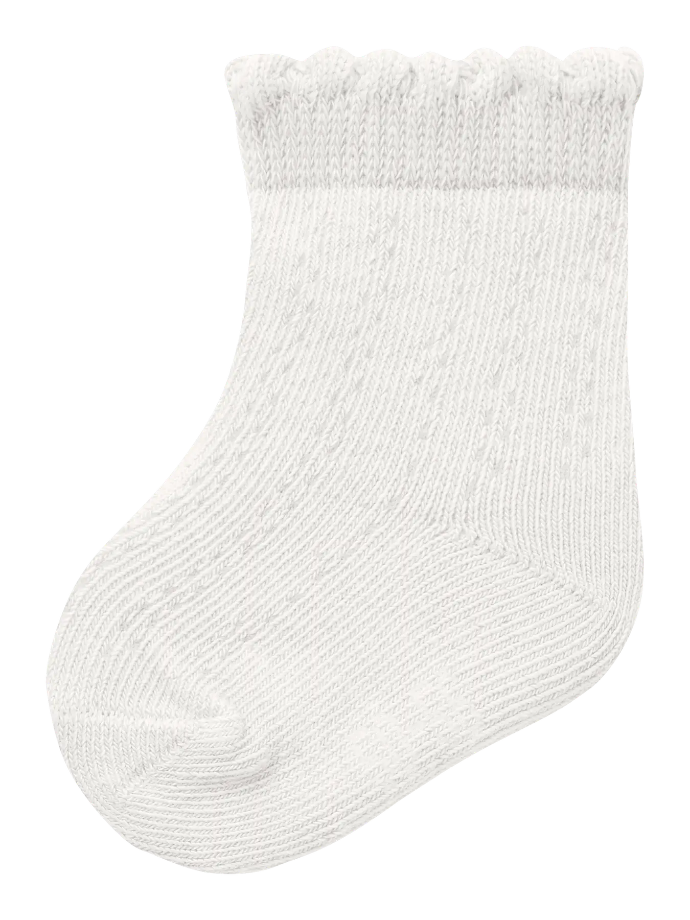 Bebisstrumpa pointelle