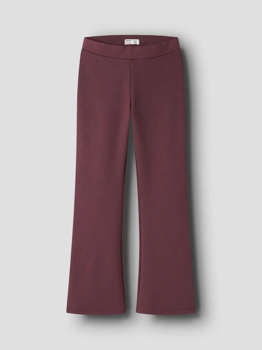Bootcut byxa Frikkali, vinröd