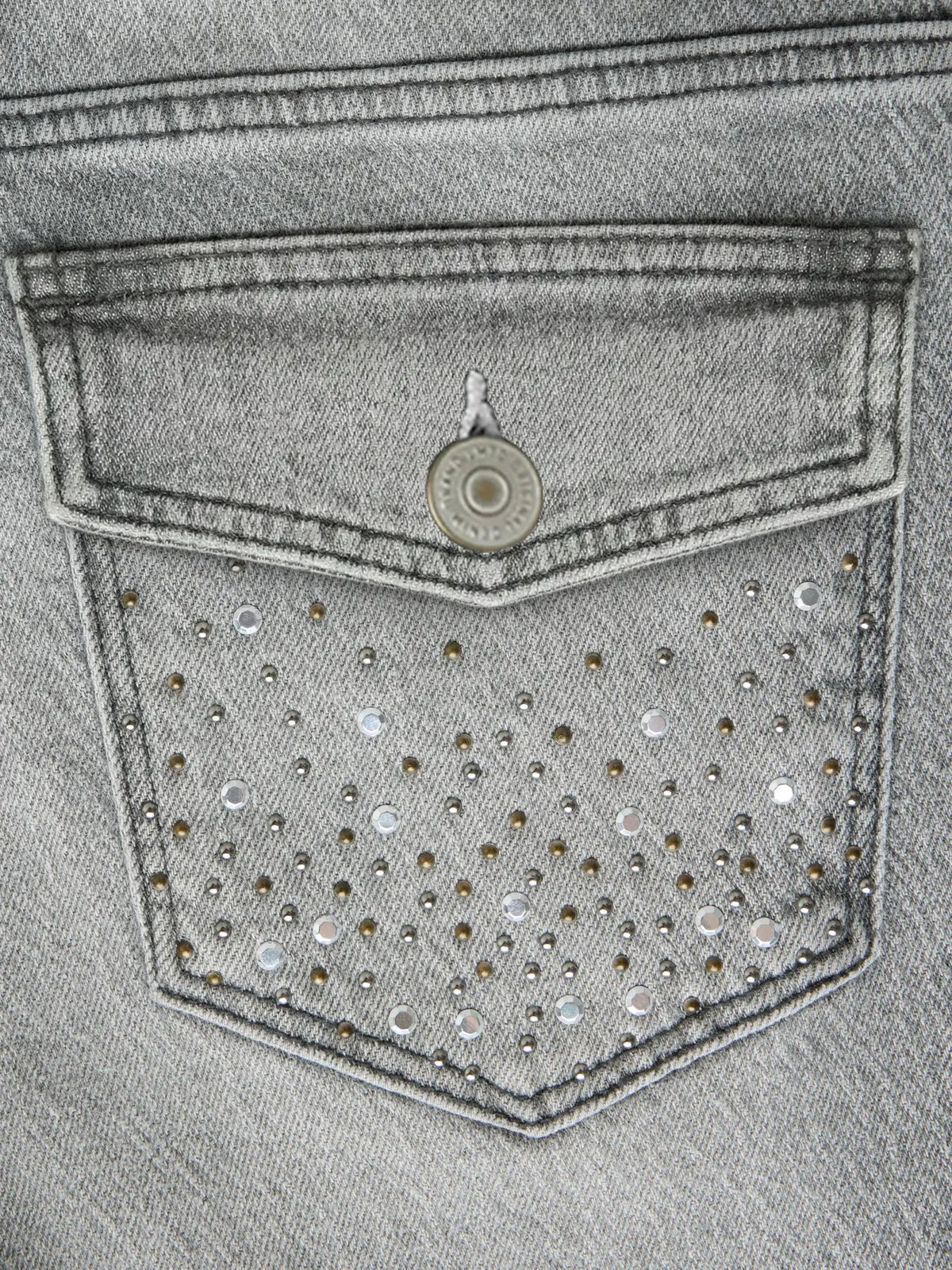 Bootcut jeans med nitar Binaflap