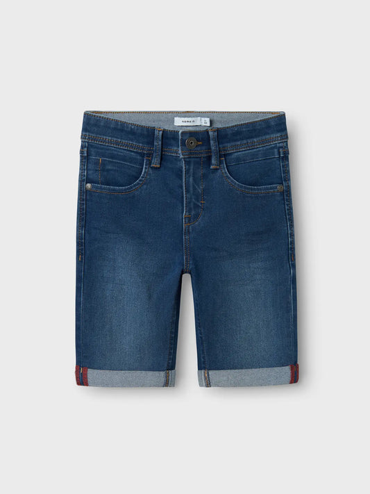 Mörka jeansshorts